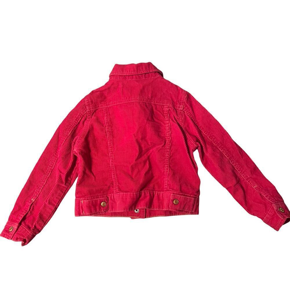 Vintage Y2K Old Navy Pink Corduroy Jacket Size Girls XS - Picture 3 of 3